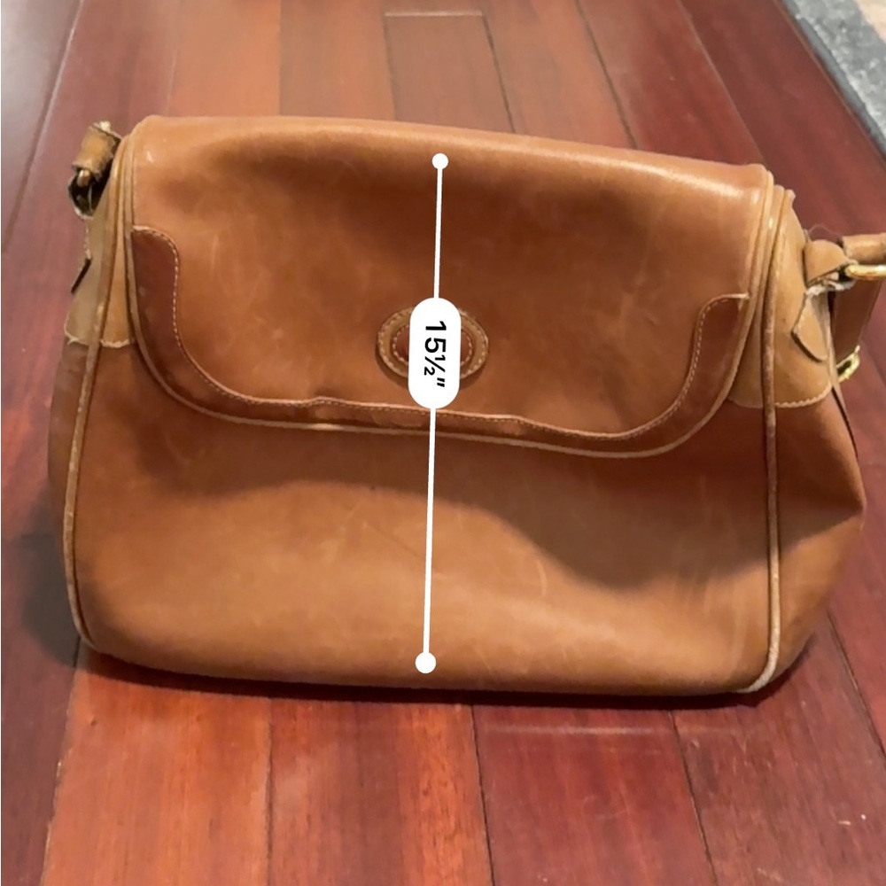 Vintage Gucci Brown Leather Shoulder Bag - Picture 2 of 16
